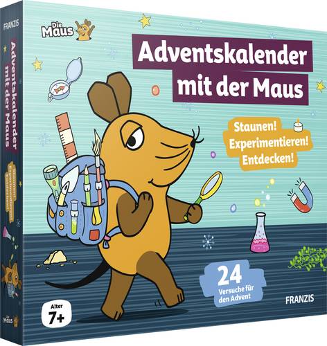 Franzis Experimente Adventskalender Altersklasse ab 7 Jahre