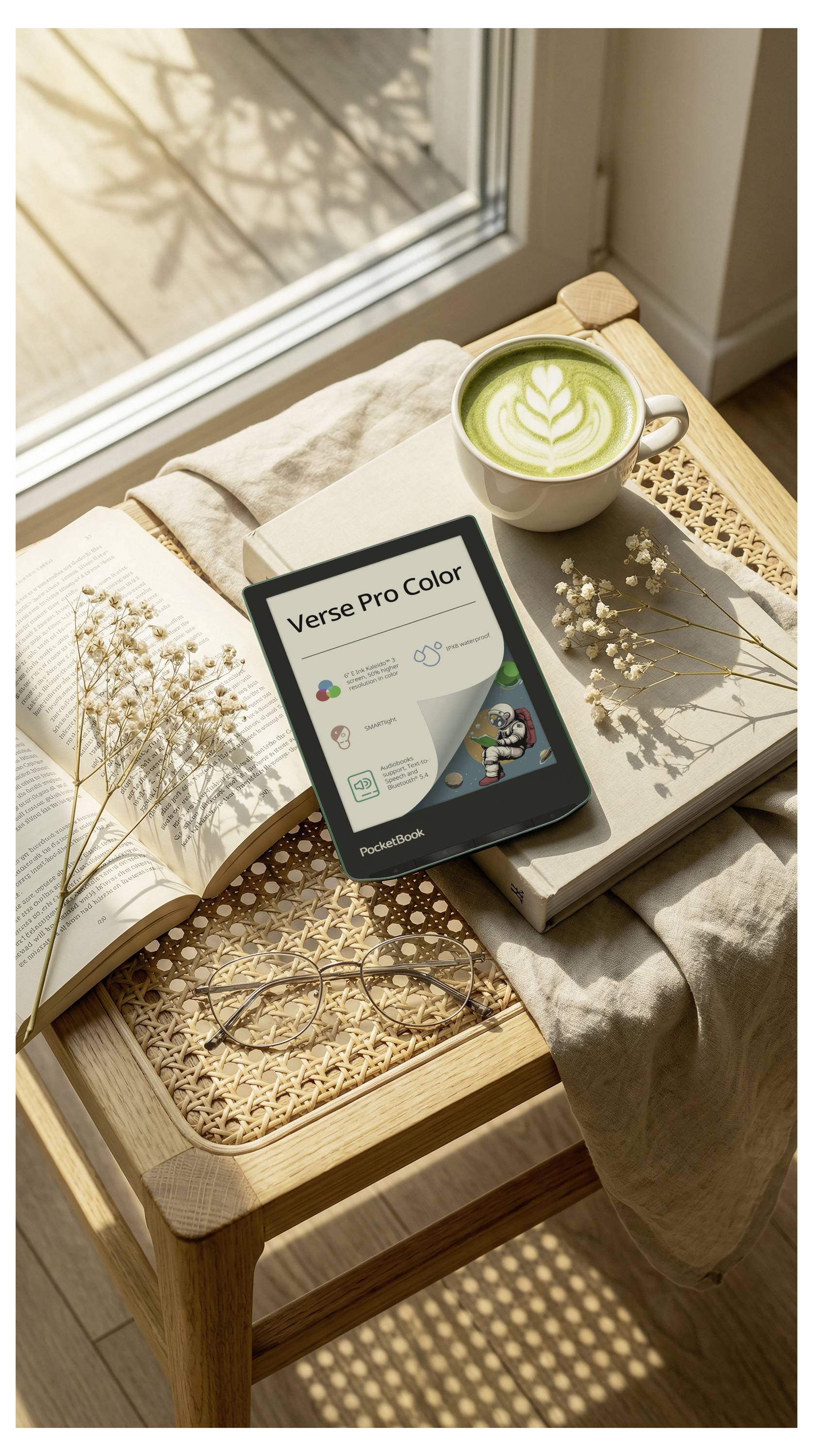 E-Reader zeigt 