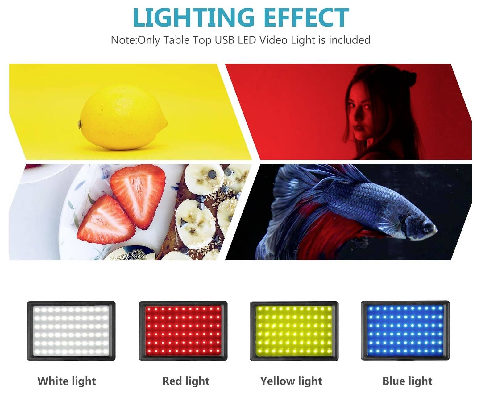 Neewer ZC-10S LED Videoleuchte Anzahl LEDs=132