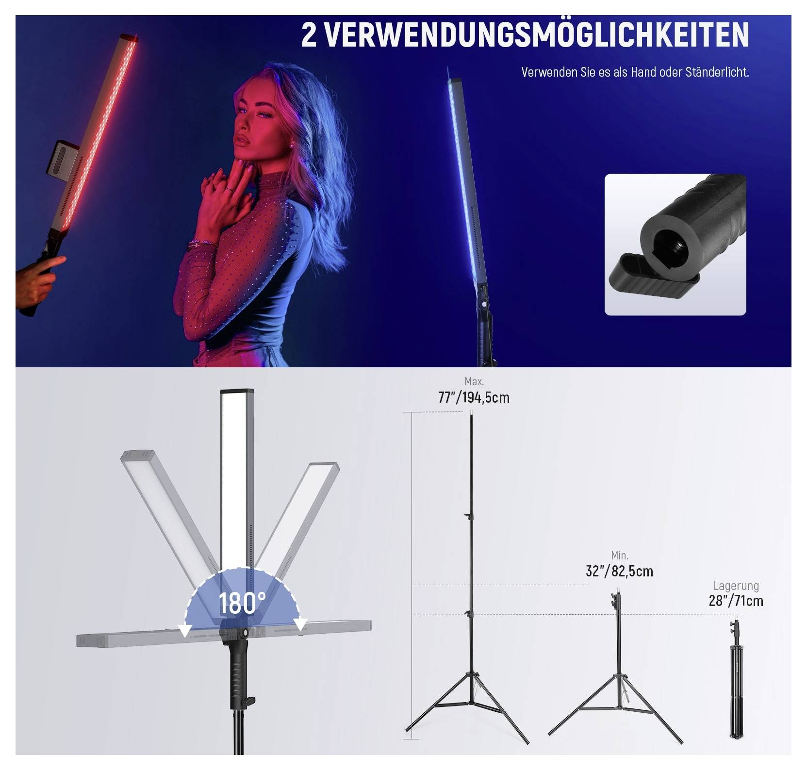Produktgrafik mit 