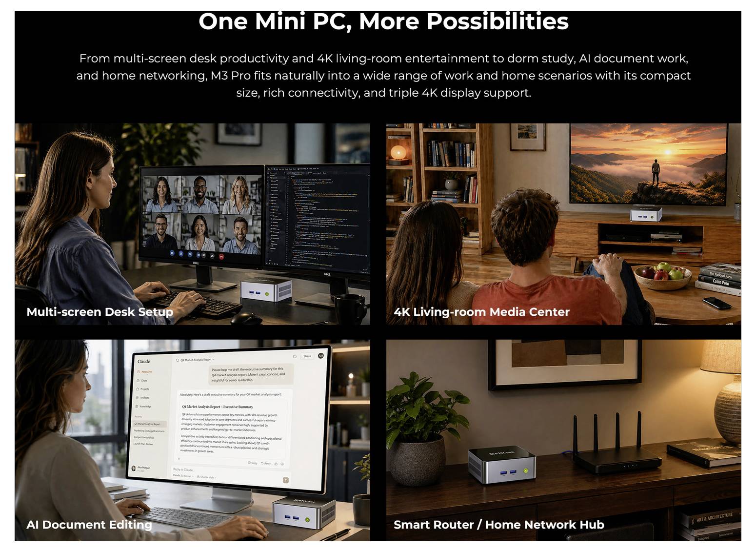 GMKtec Mini PC M3 PRO Intel® i5-13500H 16+512GB Intel® Core™ i5-13500H 4.7GHz 16GB RAM 512GB SSD Intel Iris® Xe Graphics Win 11 P