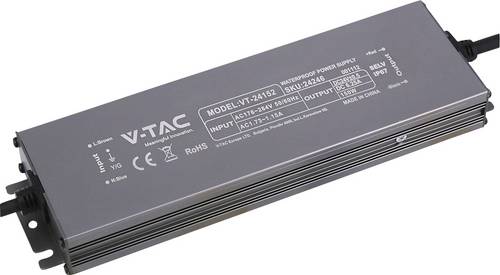 V-TAC VT-24152 LED-Trafo Konstantspannung 150W 6.25A 24 V/DC non