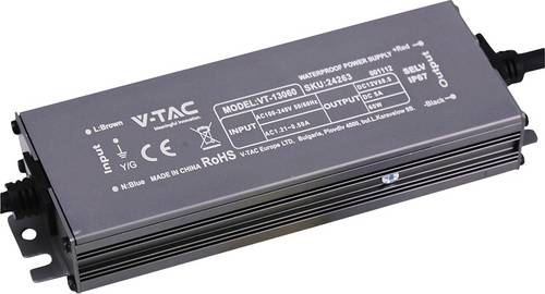 V-TAC VT-13060 LED-Trafo Konstantspannung 60 W 5 A 12 V/DC nicht dimmbar 1 St.