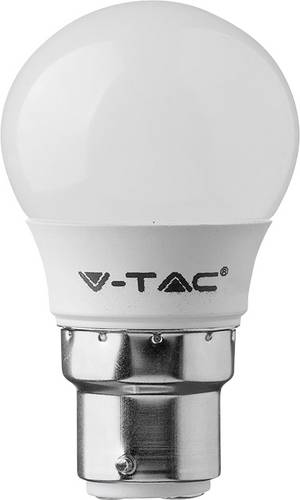 V-TAC 21104 LED EEK F (A - G) B22 4.5 W = 40 W Warmweiß