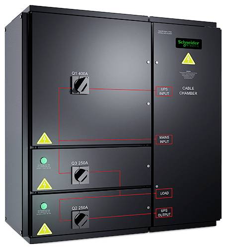 APC SYMMETRA PX 96/160KW BYPASS PANEL Schalttafel