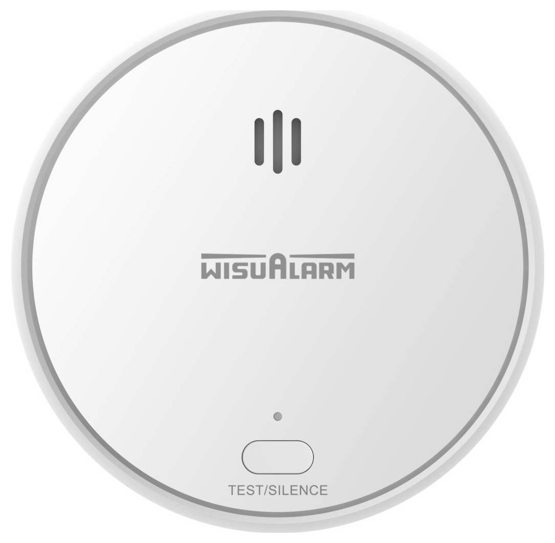 Wisualarm DHI-HY-SA30A Rauchwarnmelder inkl. 10 Jahres-Batterie batteriebetrieben (Ø x H) 98mm x 43.1mm