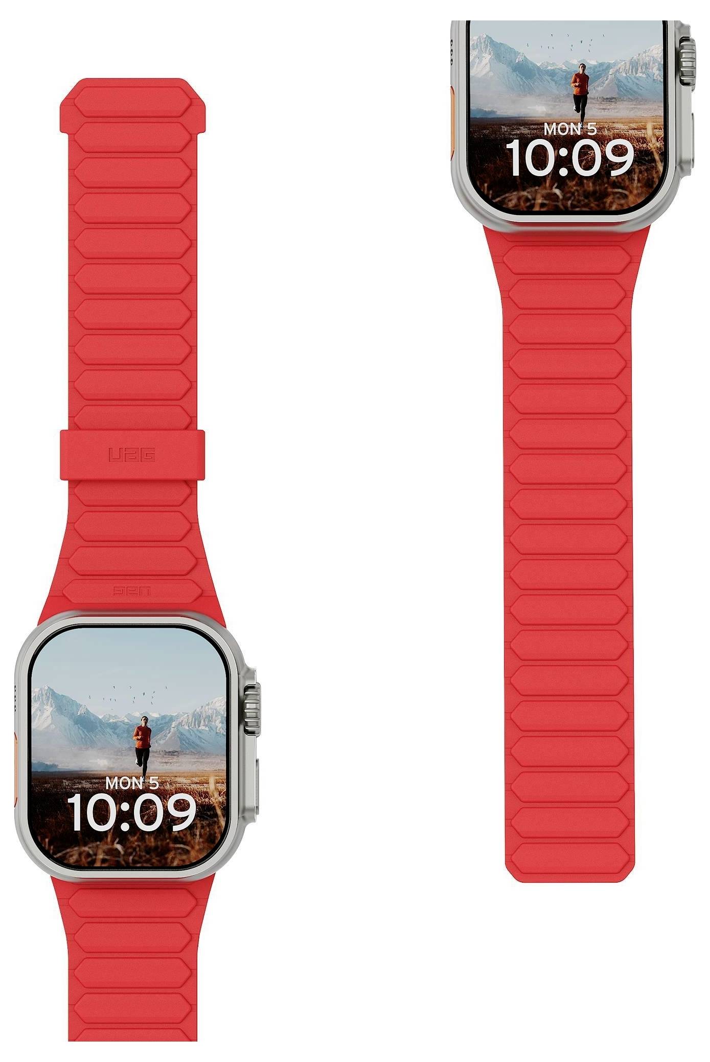UAG Strap 42 mm, 44 mm, 45 mm, 46 mm, 49mm Ash Grey, Lava Watch SE, Apple Watch 42mm
