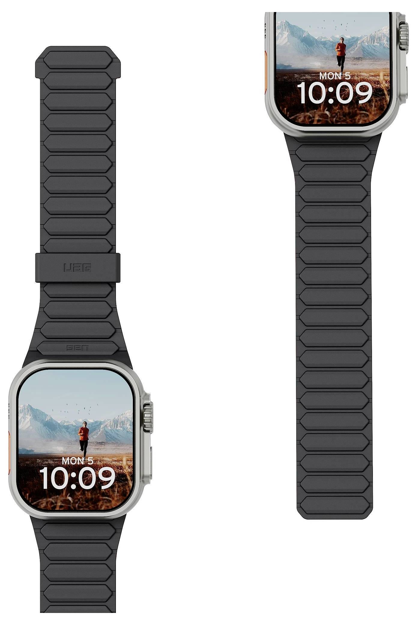 UAG Strap 42 mm, 44 mm, 45 mm, 46 mm, 49mm Ash Grey, Lava Watch SE, Apple Watch 42mm