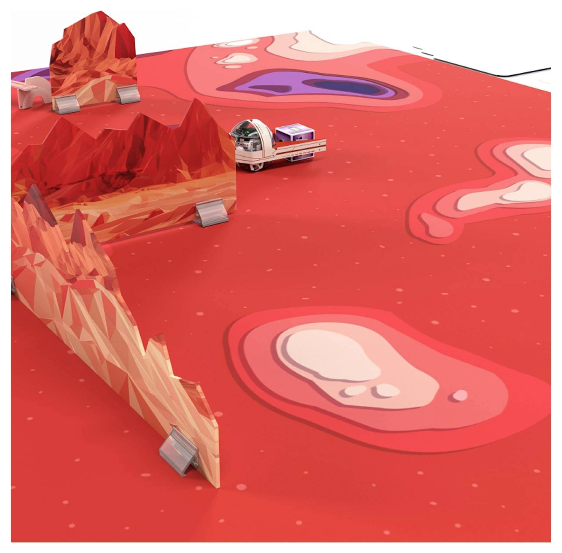 Ozobot Matte Mars Challenge Mat Carton