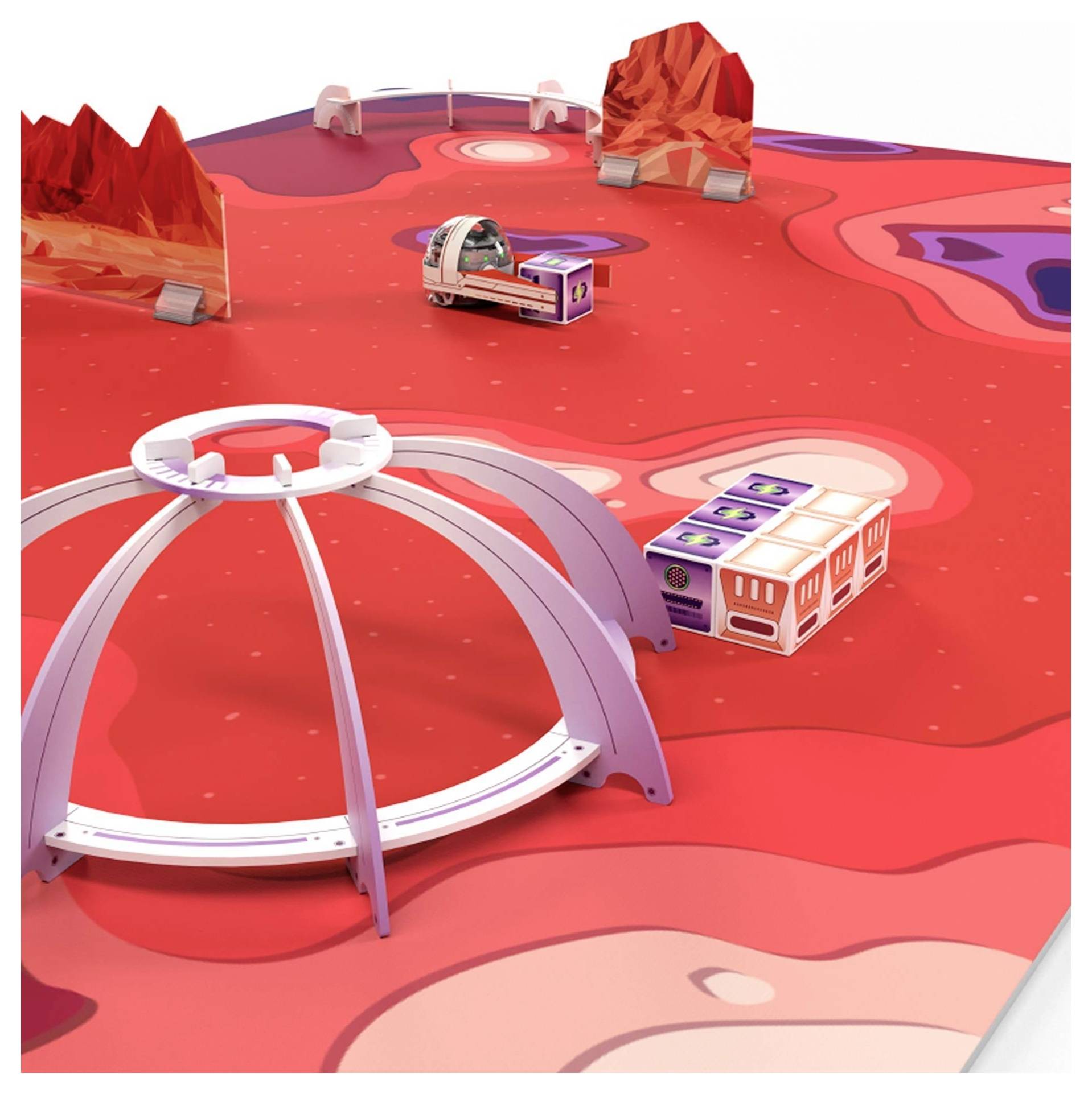 Ozobot Matte Mars Challenge Mat Carton