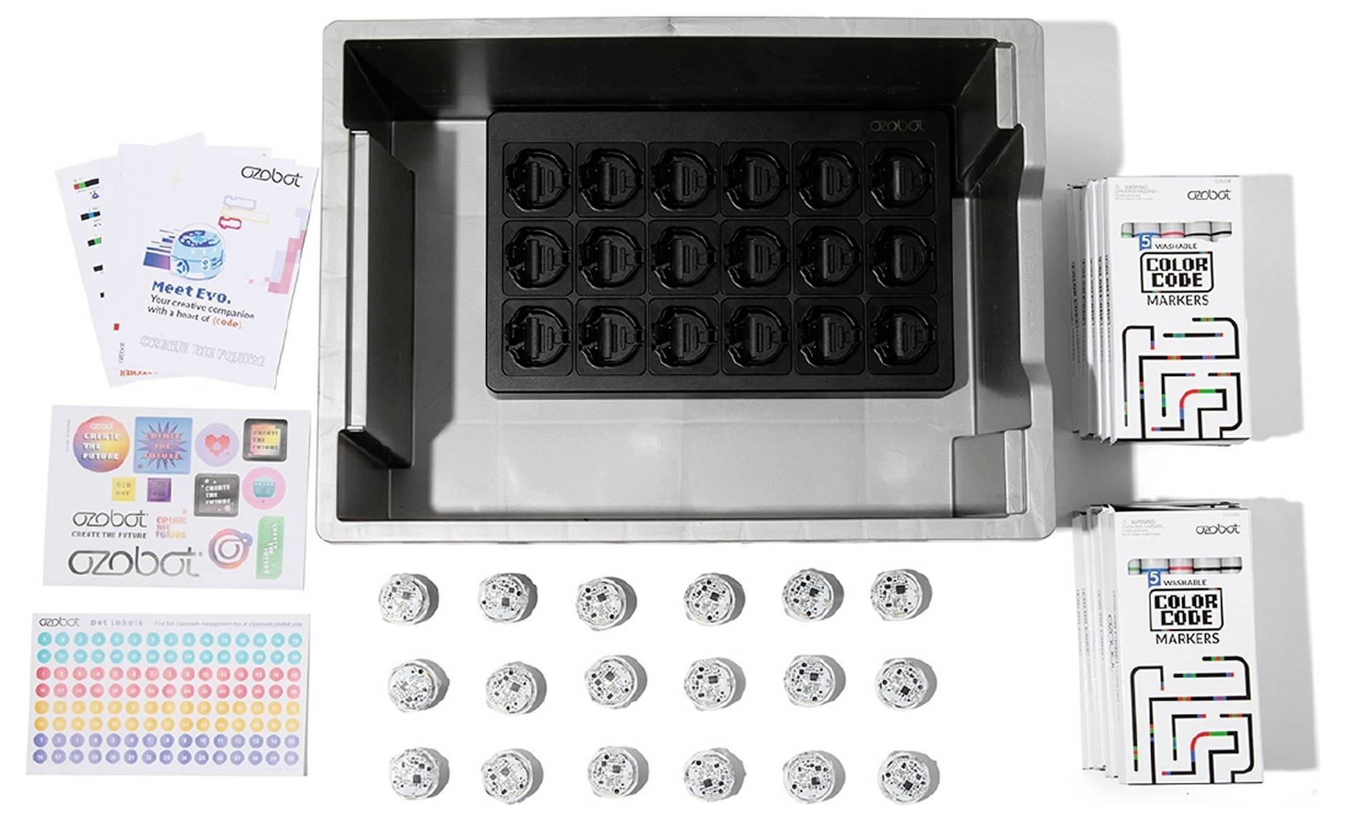 Ozobot Klassenset (18) Evo Classroom Kit Bundle