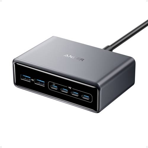 Anker Prime DeskCharger 200W 4C2A Ladeadapter 200 W Fast Charge Schwarz Innenbereich