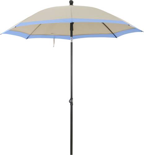 Siena Garden City Schirm Ø180 beige/bl U23741 Ampelschirm