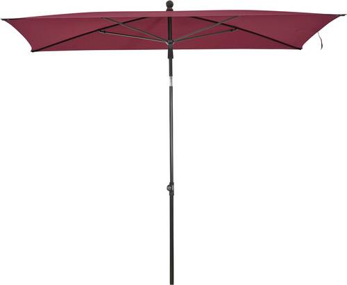 Siena Garden City Schirm 140x210 plum V69444 Ampelschirm