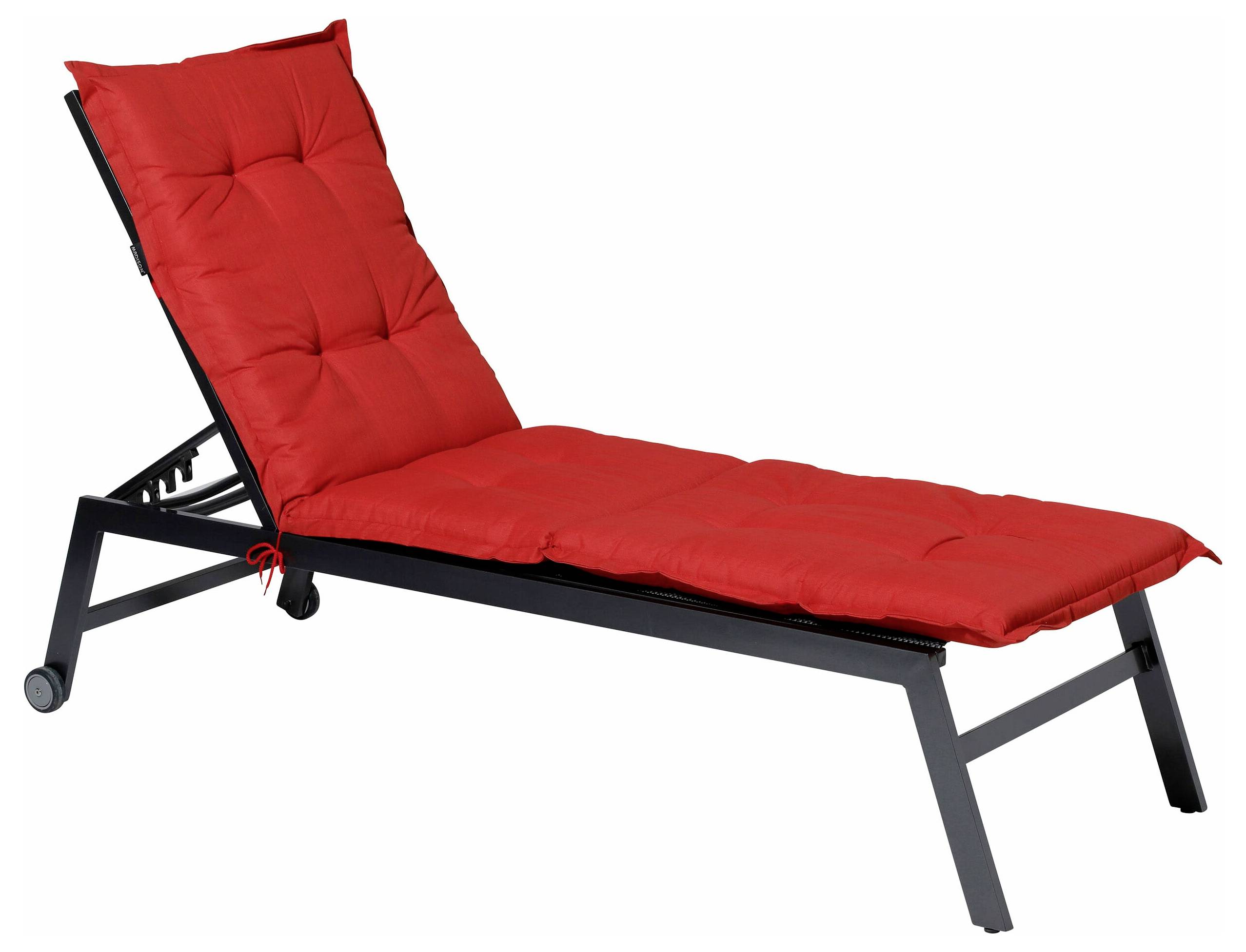 Madison Basic red Liegenauflage LIGSA048 Auflage Rot