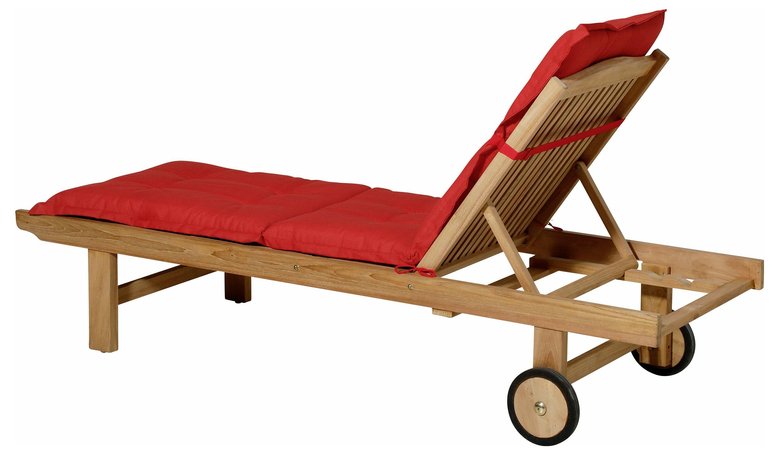Madison Basic red Liegenauflage LIGSA048 Auflage Rot