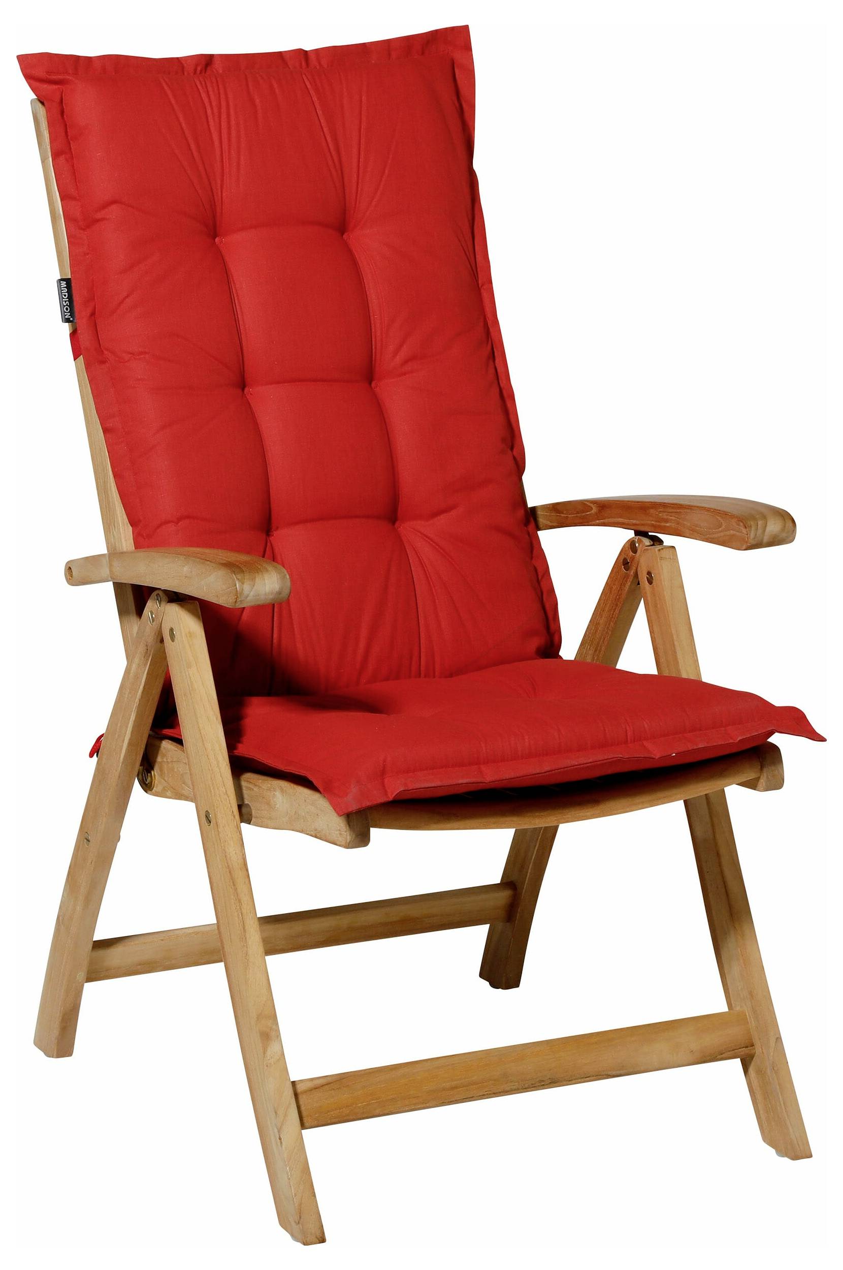 Madison Basic red Auflage niedrig MONLA048 Auflage Rot
