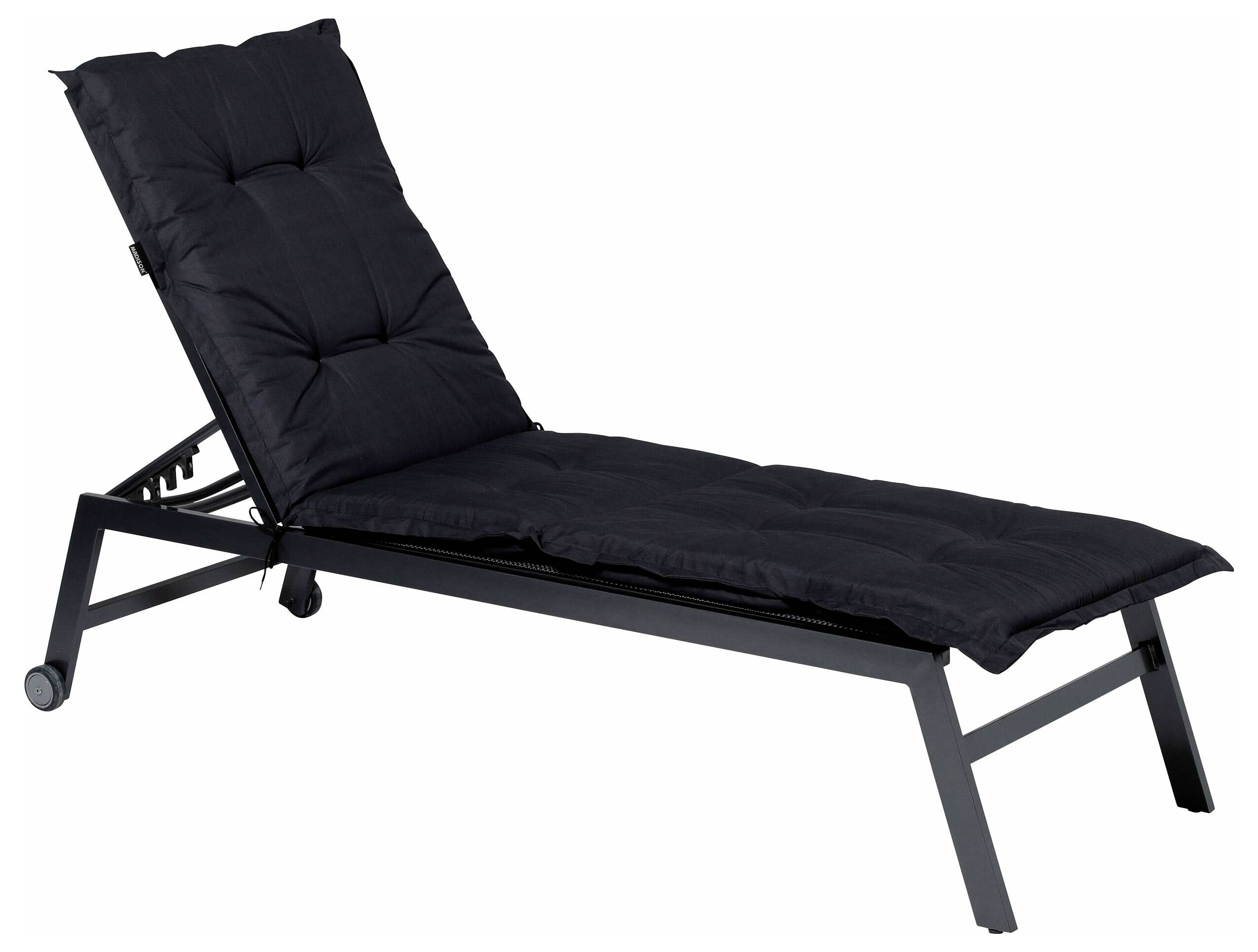 Madison Basic black Liegenauflage LIGSA052 Auflage Schwarz