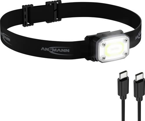 Ansmann HD350R 2in1 COB LED, LED Stirnlampe akkubetrieben 320 lm 3.5 h 1600-0837