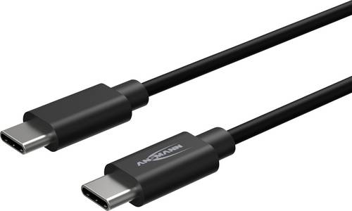 Ansmann Handy Kabel [1x USB-C® - 1x USB-C®] 120 cm USB-C®