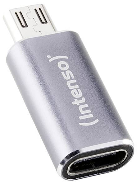 USB-C Buchse zu USB-A Stecker Adapter mit „Intenso