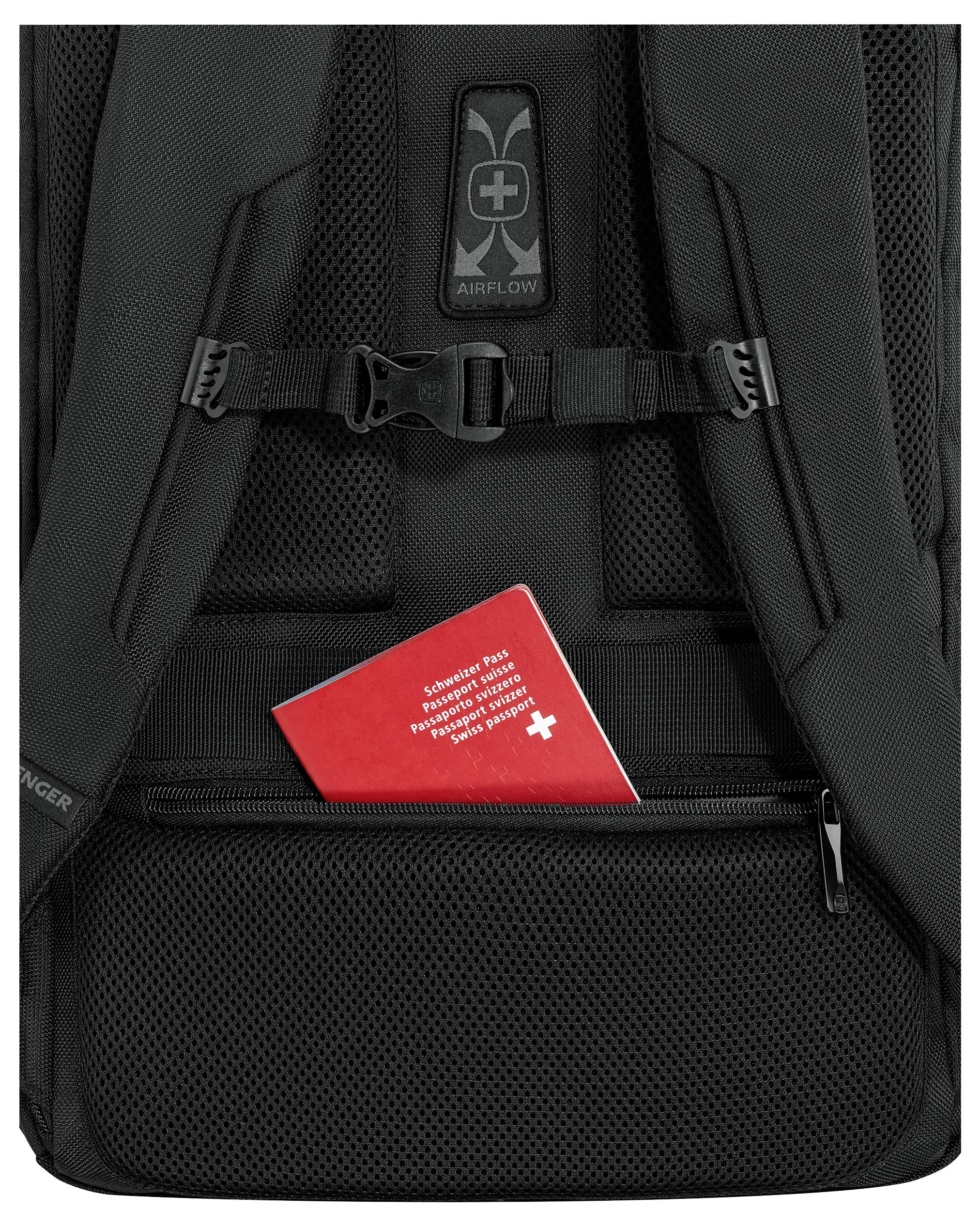 Wenger Notebook Rucksack Passend für maximal: 39,6cm (15,6") Schwarz