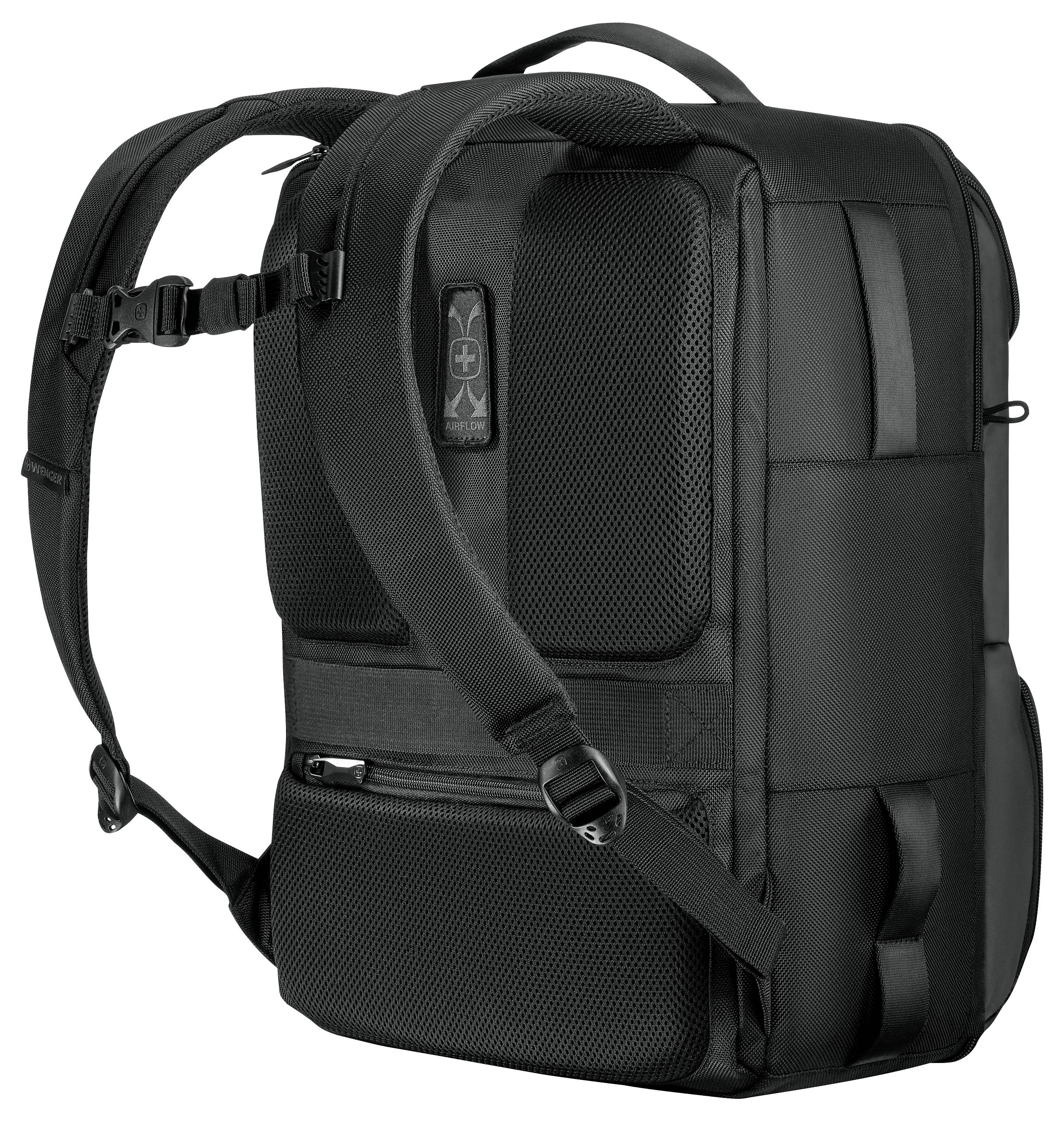 Wenger Notebook Rucksack Passend für maximal: 39,6cm (15,6") Schwarz