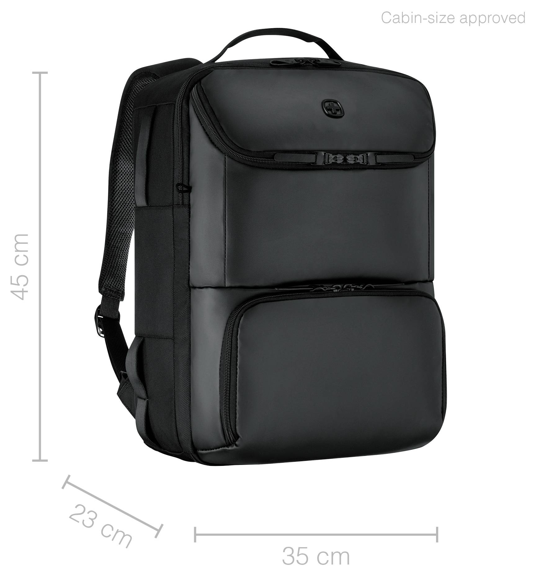 Wenger Notebook Rucksack Passend für maximal: 39,6cm (15,6") Schwarz