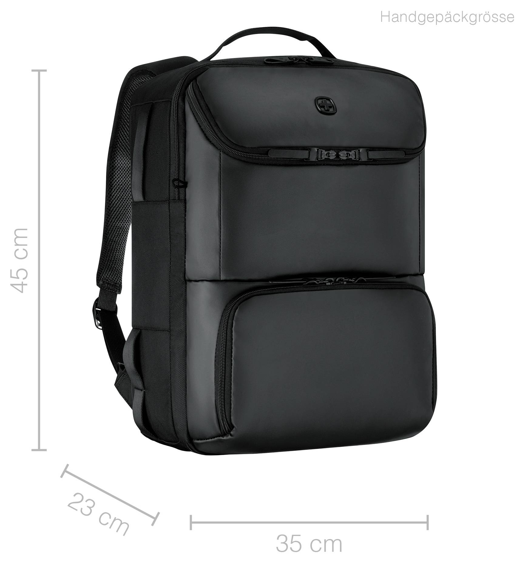 Wenger Notebook Rucksack Passend für maximal: 39,6cm (15,6") Schwarz