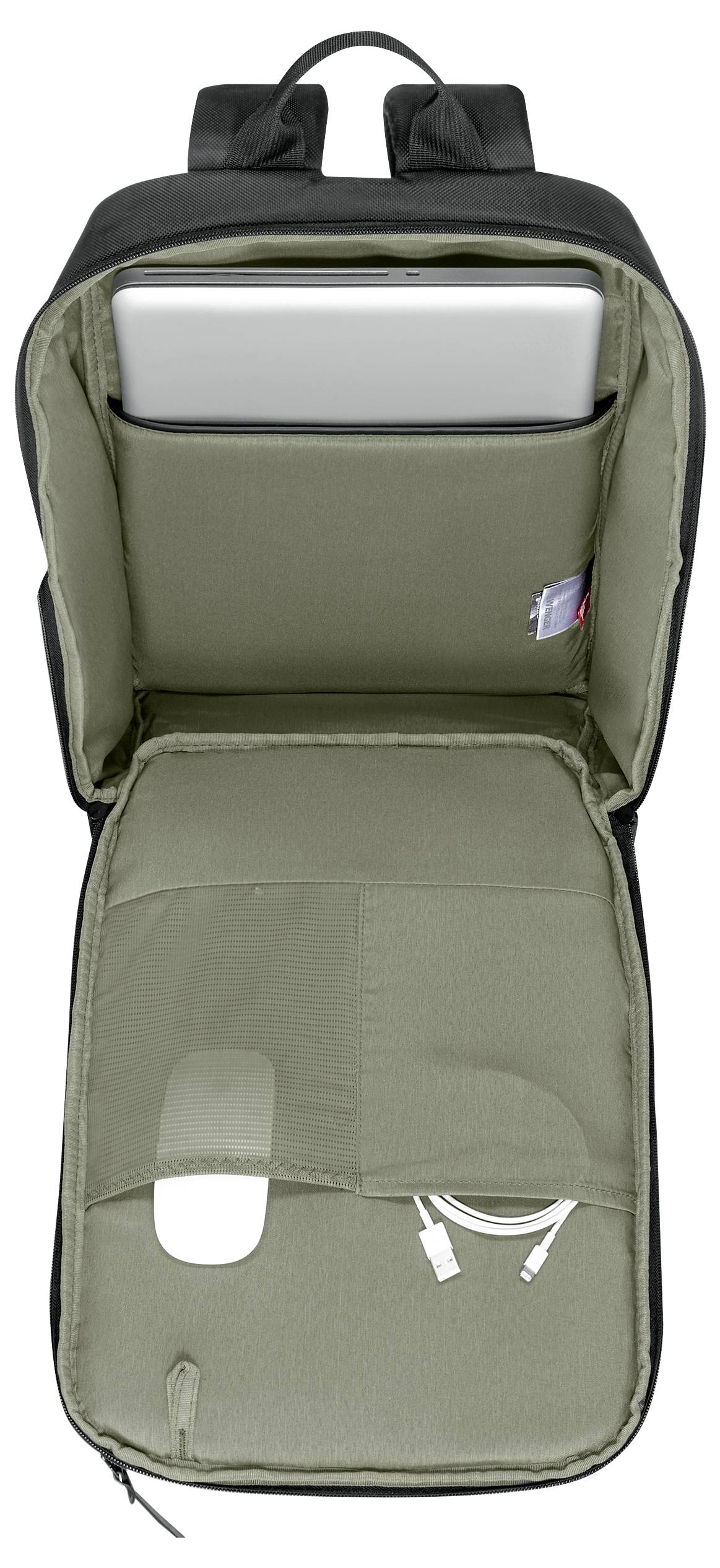 Wenger Notebook Rucksack Passend für maximal: 39,6cm (15,6") Schwarz