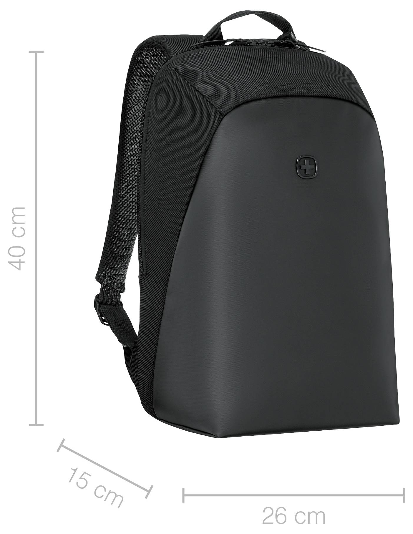 Wenger Notebook Rucksack Passend für maximal: 35,6cm (14") Schwarz