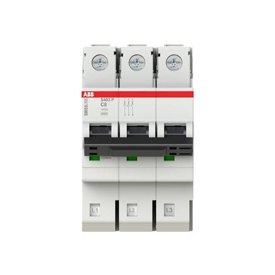 ABB 2CCG000384R0001 S403P-C8 Leitungsschutzschalter 8A 415V