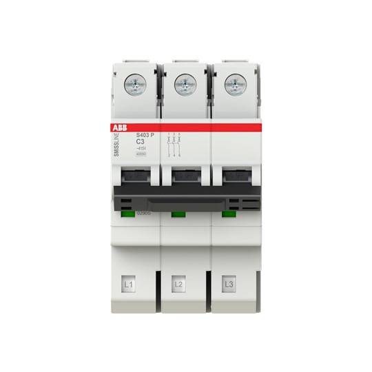 ABB 2CCG000381R0001 S403P-C3 Leitungsschutzschalter 3A 415V