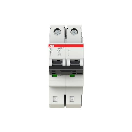 ABB 2CCG000368R0001 S402P-C6 Leitungsschutzschalter 6A 415V