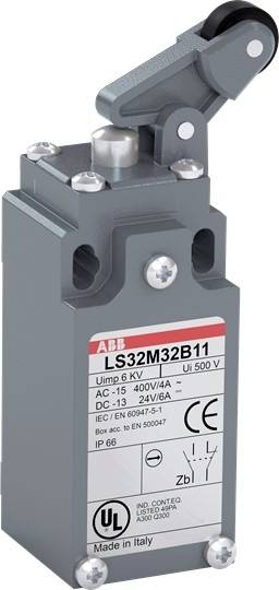ABB 1SBV013732R1211 LS35M32B11 Positionsschalter 10A Kuppenstößel IP66 1St.