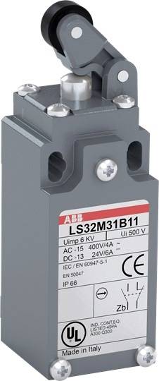 ABB 1SBV013731R1211 LS35M31B11 Positionsschalter 10A Kuppenstößel IP66 1St.