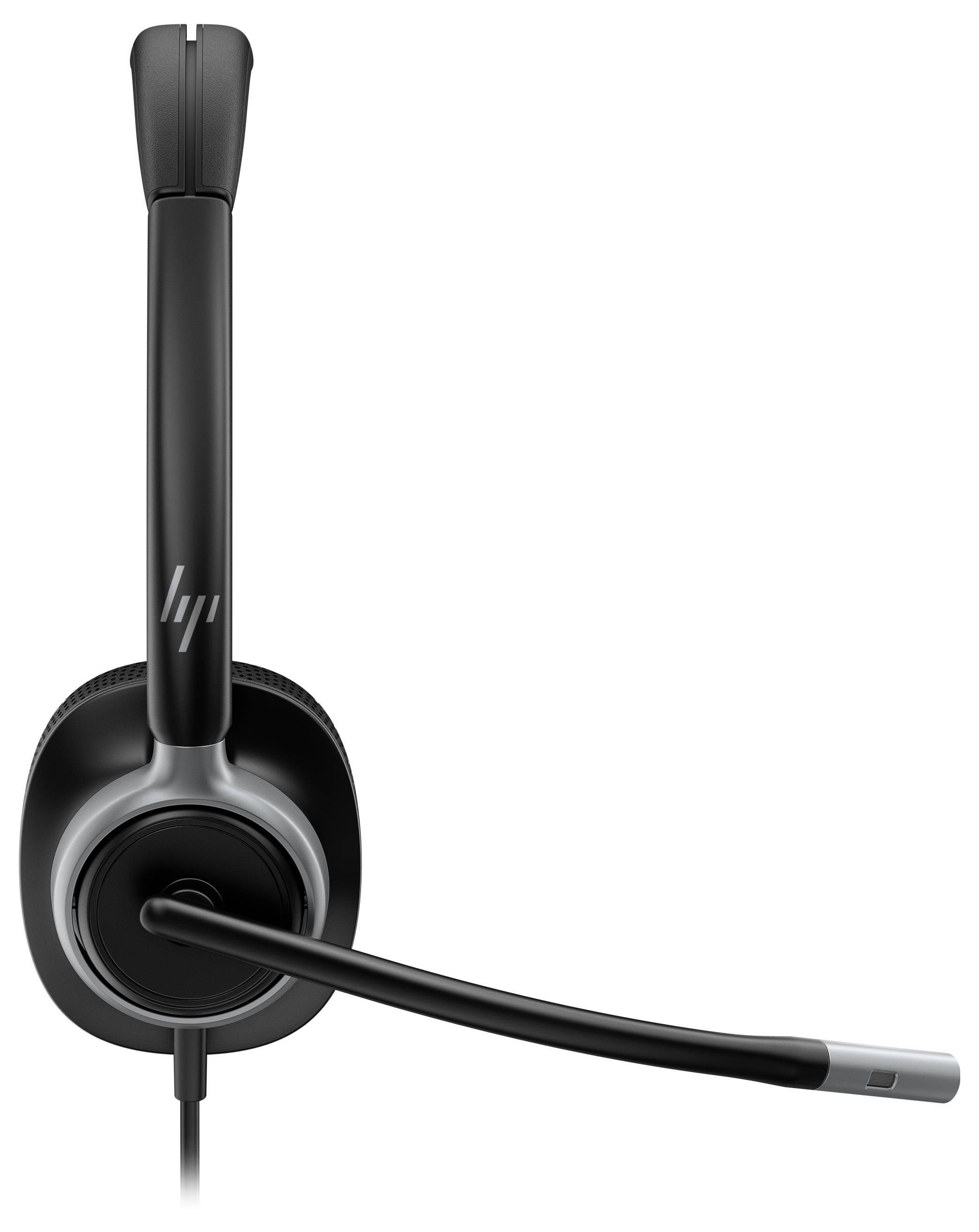 HP Poly Mission 615 USB Wired Headset On Ear Headset Schwarz