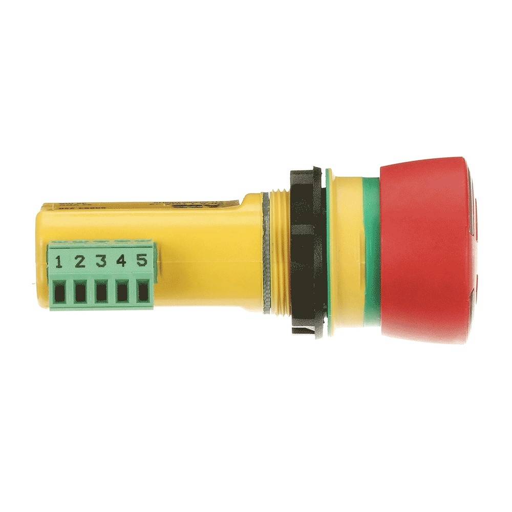 ABB INCA 1 Tina v2 Not-Aus/Not-Halt-Taster Aufbau 1 Schließer, 1 Öffner 1St.