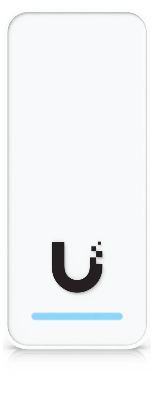 Weißer Smartphone-Bildschirm mit einem stilisierten schwarzen Kleinbuchstaben-Logo 