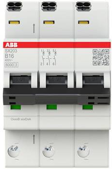 ABB 2CDS253003R0165 SX203-B16 Sicherungsautomat 16A 440V