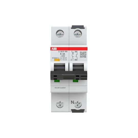 ABB 2CDS381103R0317 S301P-K3NA Sicherungsautomat 3A 240V