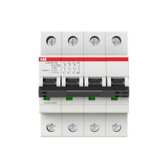 ABB 2CDS273446R0187 S203MT-K0,75NA Sicherungsautomat 0.75A 440V