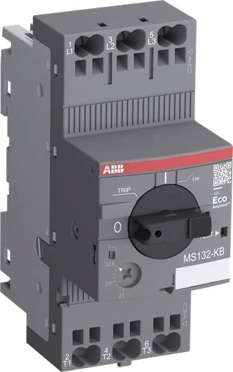 ABB MS132-4.0KB Motorschutzschalter 1 St. Einstellbereich (Strom): 2.5 - 4A (B x H x T) 112 x 45 x 87mm