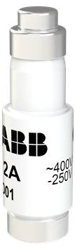 ABB GMN 977120P0011 Schmelzeinsatz Sicherungsgröße = D01 2A 400V
