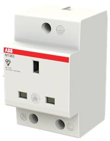 ABB M1363 Elektroschutzschalter-Modul in einer produktstiltypischen isolierten Ansicht dargestellt.