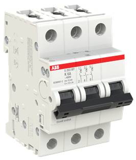 ABB 2CDS273445R0377 S203MT-K6 Sicherungsautomat 6A 440V