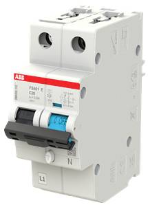 ABB 2CCG001666R0001 Fehlerstrom-Schutzschalter 20A 0.03A 240V