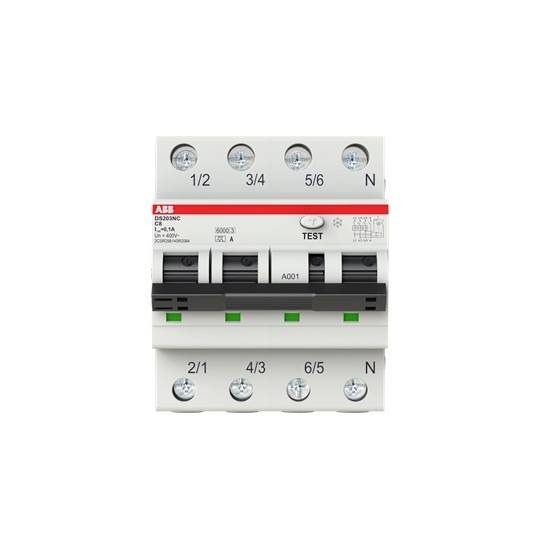ABB 2CSR256140R2084 FI-Schutzschalter/Leitungsschutzschalter 8A 0.1A 415V