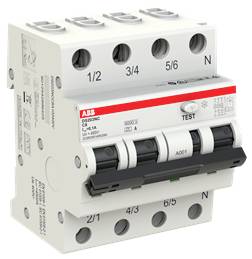 ABB 2CSR256140R2084 FI-Schutzschalter/Leitungsschutzschalter 8A 0.1A 415V