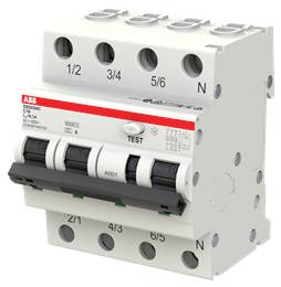 ABB 2CSR256140R2164 FI-Schutzschalter/Leitungsschutzschalter 16A 0.1A 415V
